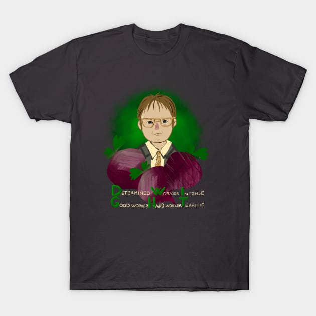 Dwight Schrute T-Shirt by Petit Faon Prints